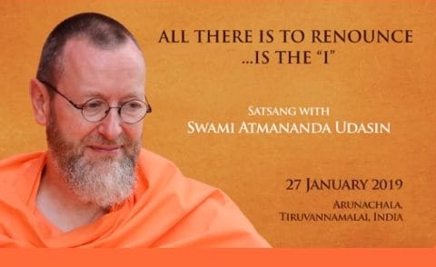 All there to renounce is the “I”