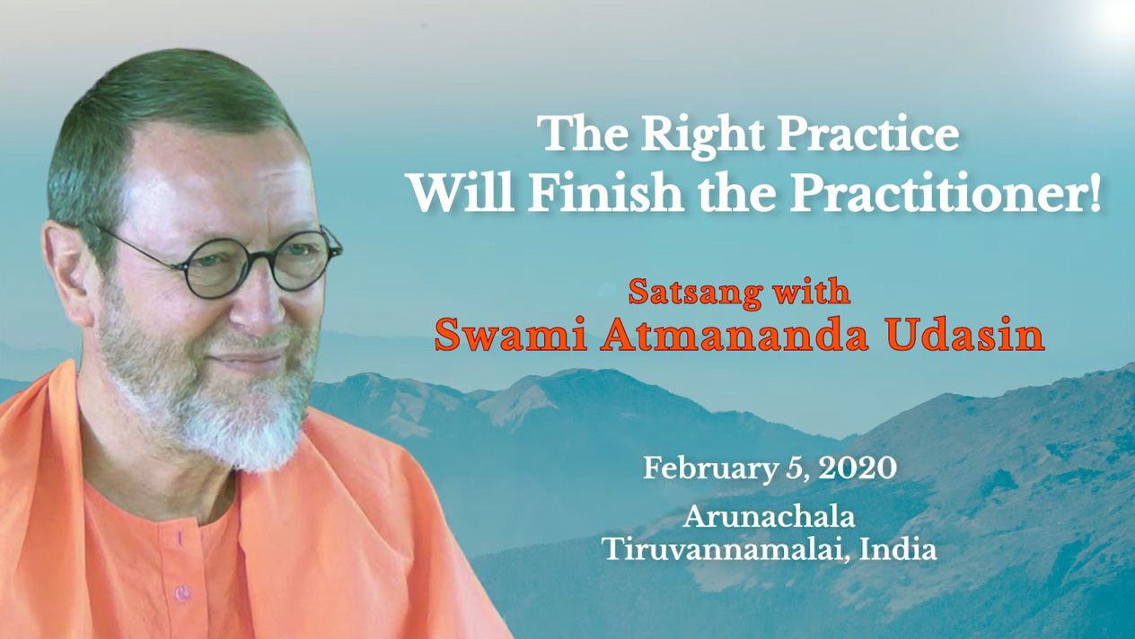 The Right Practice Will Finish the Practitioner!